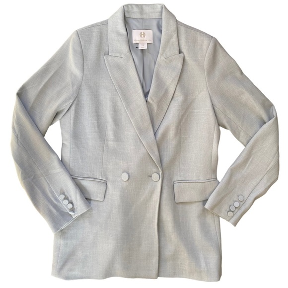 House of Harlow 1960 Double Breasted Boyfriend Blazer NWOT Large - Picture 10 of 14